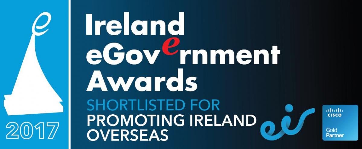 2017 Ireland eGovernment Awards shortlist for Irish Genealogy.ie - Promoting Ireland Overseas
